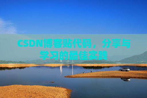 CSDN博客贴代码，分享与学习的最佳实践